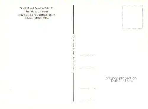 Rottach Egern Gasthof Pension Reitrain Gaststube Rottach Egern