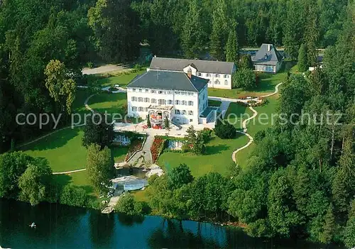 Laufen_Salzach Schlossklinik Abtsee Fliegeraufnahme Laufen Salzach
