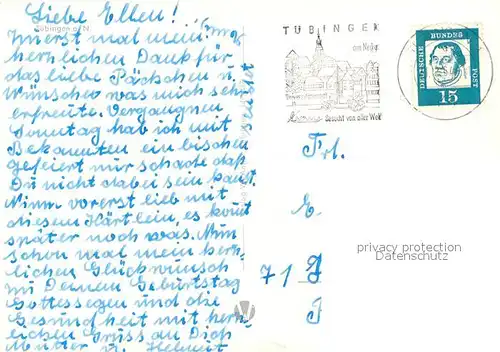 Tuebingen_Neckar Ortsansicht 