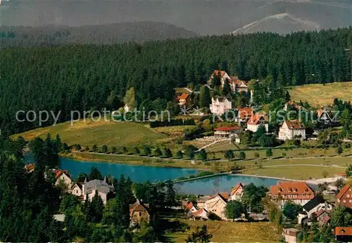 Hahnenklee Bockswiese_Harz Blick auf die Kurteiche Hahnenklee Bockswiese