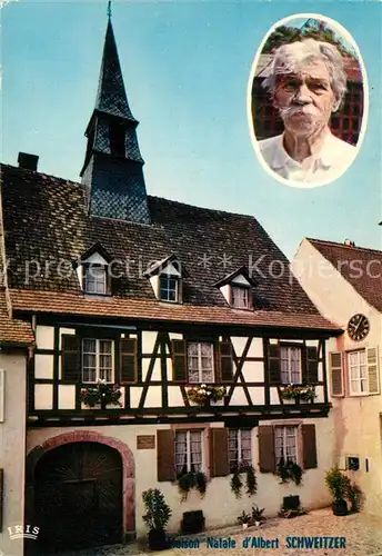 Kaysersberg_Haut_Rhin Maison natale d Albert Schweitzer Kaysersberg_Haut_Rhin