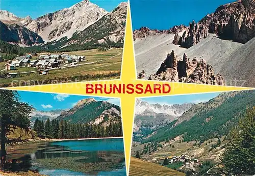 Brunissard La Casse Deserte Lac de Roue Village de Souliers Vallee du Queyras Alpes francaises Brunissard