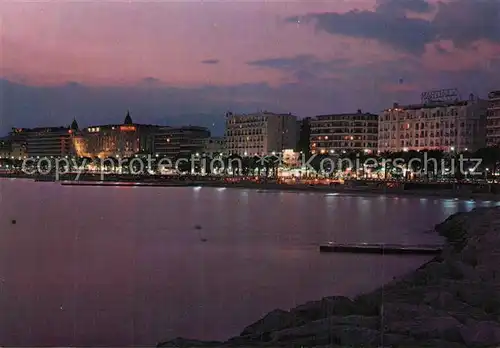 Cannes_Alpes Maritimes Nocturne de la Croisette Cote d Azur Cannes Alpes Maritimes