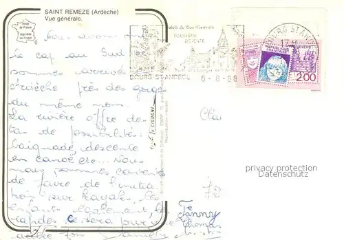 Saint Remeze Vue generale Saint Remeze