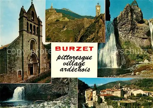 Burzet Pittoresque village ardechois et le Ray Pic Burzet