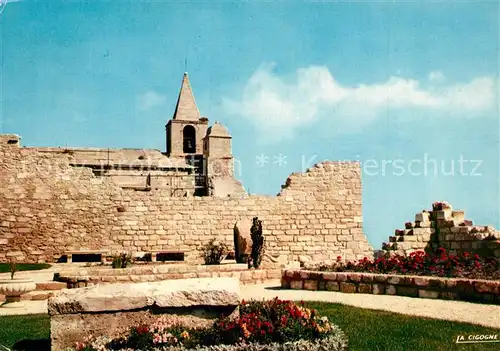 Fos sur Mer Place de l eglise Ruines Fos sur Mer