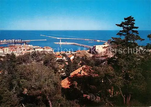 Sete_Cette Jolie vue sur la jetee la mer et le port 
