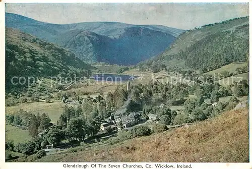 Glendalough or The seven Churches Landscape Glendalough