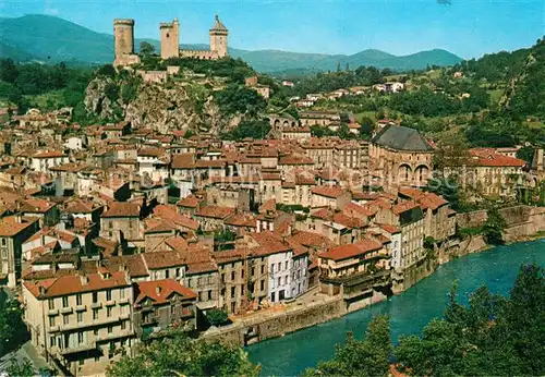 Foix Vue generale Chateau Foix