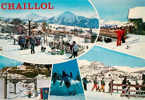 Chaillol Vues d ensemble Station de Sports d hiver Alpes 