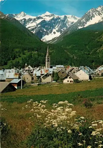 Le_Monetier les Bains et ses glaciers Alpes Le_Monetier les Bains