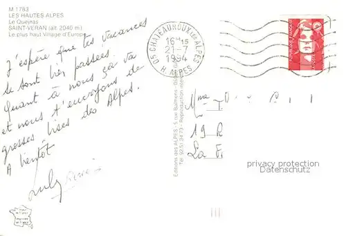 Saint Veran Le plus haut village d Europe Hautes Alpes Saint Veran