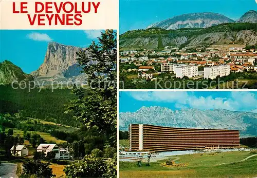 Devoluy Panorama Veynes Superdevoluy et Pic de Bure Hautes Alpes Devoluy
