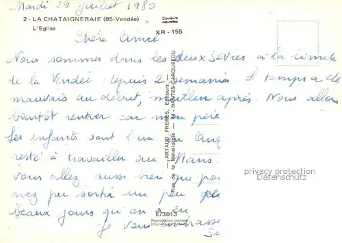 La_Chataigneraie Eglise La_Chataigneraie