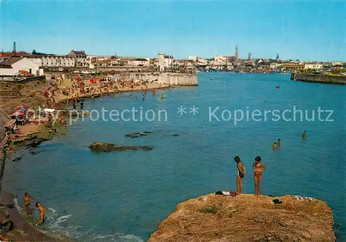 Saint Gilles Croix de Vie_Vendee Entree du port Saint Gilles Croix de Vie