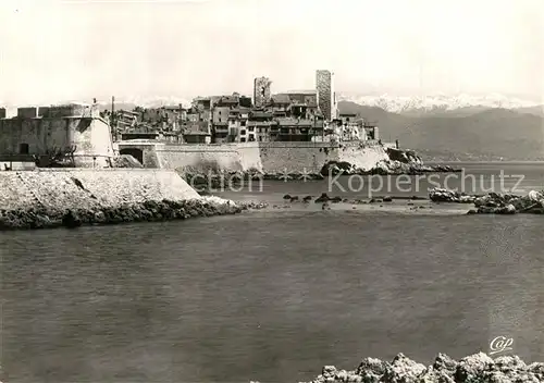 Antibes_Alpes_Maritimes Les remparts et la vieille ville Antibes_Alpes_Maritimes
