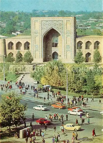 AK / Ansichtskarte Taschkent_Usbekistan Kokaldosh Madrasa Taschkent_Usbekistan