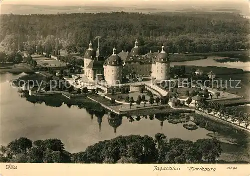 AK / Ansichtskarte Foto_Hahn_Nr. 10080 Jagdschloss Moritzburg Foto_Hahn_Nr.