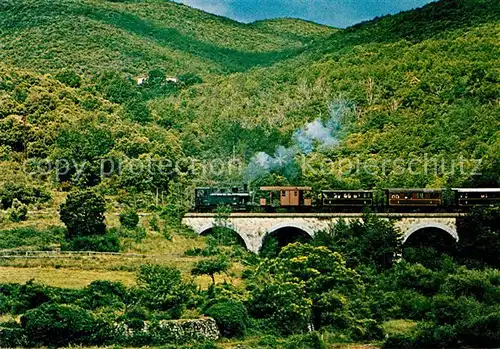 AK / Ansichtskarte Eisenbahn Trains a Vapeur des Cevennes Viaduc du Val des Doucettes  Eisenbahn
