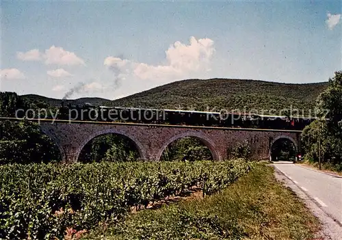 AK / Ansichtskarte Eisenbahn Trains a Vapeur des Cevennes Viaduc de la Salindringue  Eisenbahn