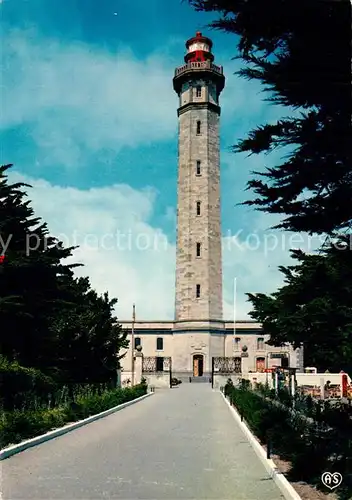 AK / Ansichtskarte Leuchtturm_Lighthouse Ile de Re Phare des Baleines  