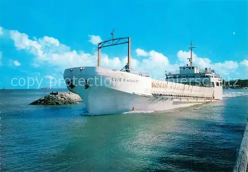 AK / Ansichtskarte Schiffe_Ships_Navires Bac Cote d Argent Royan Pointe de Grave  