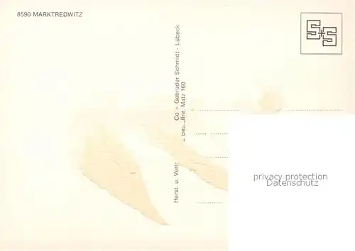 AK / Ansichtskarte Marktredwitz Ortsansichten Innenstadt Brunnen Marktredwitz