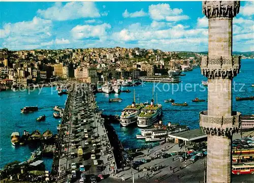 AK / Ansichtskarte Istanbul_Constantinopel Galata Bridge Istanbul_Constantinopel