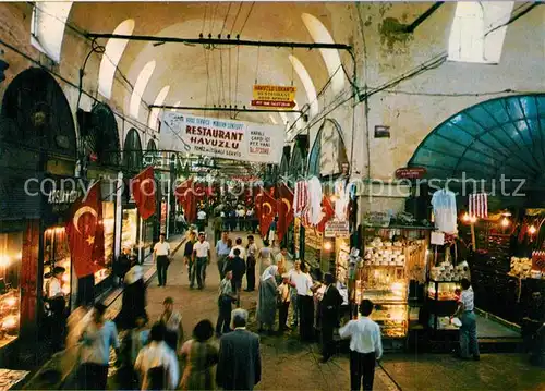 AK / Ansichtskarte Istanbul_Constantinopel Covered Grand Bazaar Istanbul_Constantinopel