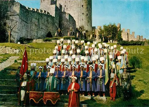 AK / Ansichtskarte Istanbul_Constantinopel Mehter Turkish ancient Military music Istanbul_Constantinopel