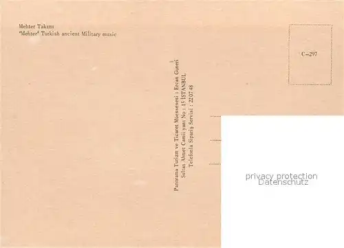 AK / Ansichtskarte Istanbul_Constantinopel Mehter Turkish ancient Military music Istanbul_Constantinopel