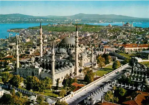 AK / Ansichtskarte Istanbul_Constantinopel Mosque of Sueleymaniye Moschee Istanbul_Constantinopel