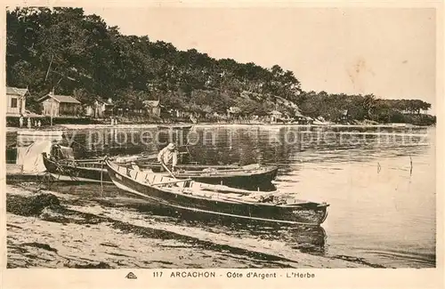 AK / Ansichtskarte Arcachon_Gironde L Herbe Cote d Argent Arcachon Gironde