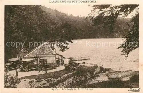 AK / Ansichtskarte Besse_en_Chandesse Bords du Lac Pavin Besse_en_Chandesse
