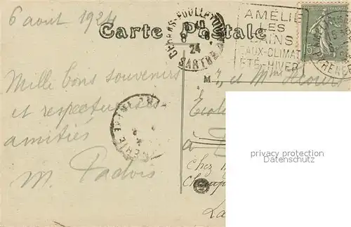 AK / Ansichtskarte Arles sur Tech Cloitres et Clocher de la Cathedrale XIIIe siecle Arles sur Tech