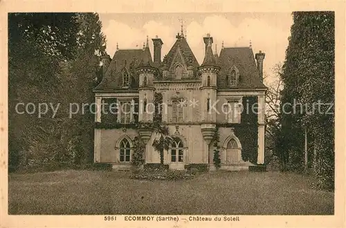 AK / Ansichtskarte Ecommoy Chateau du Soleil Ecommoy