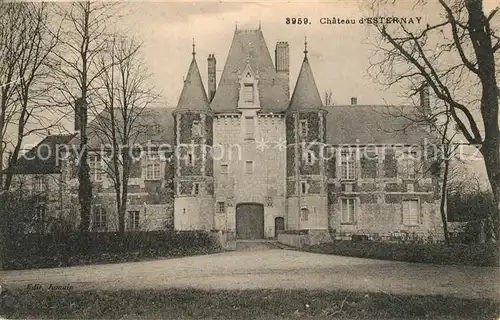 AK / Ansichtskarte Esternay Chateau Schloss Esternay