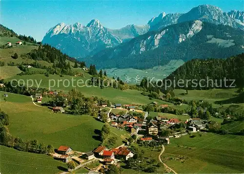 AK / Ansichtskarte Rossiniere Fliegeraufnahme Rubly Massif de la Gumfluh Rossiniere