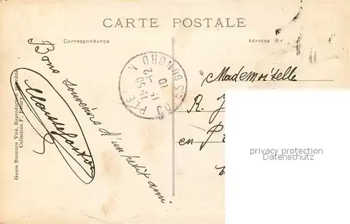 AK / Ansichtskarte Bois_de_Vincennes apres le terrible eyelone de Juin 1908 Bois_de_Vincennes