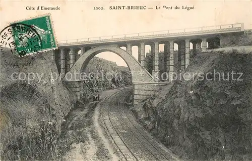 AK / Ansichtskarte Saint Brieuc_Cotes d_Armor Pont du Legue Saint Brieuc_Cotes d