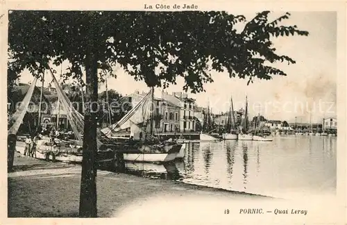 AK / Ansichtskarte Pornic Quai Leray Pornic
