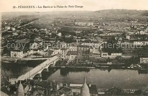 AK / Ansichtskarte Perigueux Les Barris et la Plaine du Petit Change Perigueux