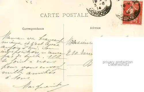 AK / Ansichtskarte Perigueux Tour du Chateau Barriere Ruines Perigueux