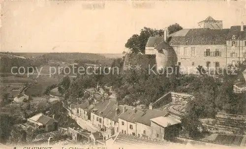 AK / Ansichtskarte Chaumont_Haute Marne Chateau Chaumont Haute Marne