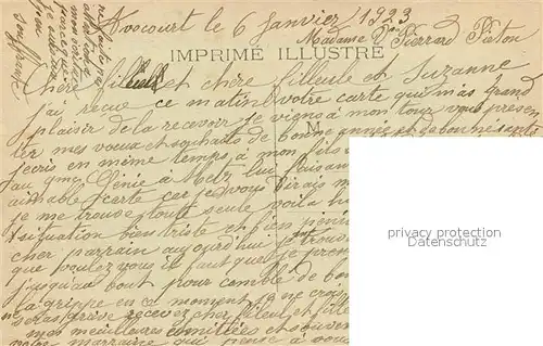 AK / Ansichtskarte Avocourt reste de l`Eglise  Avocourt