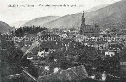 AK / Ansichtskarte Villers_Vosges Vue prise au dessus de la gare Villers_Vosges