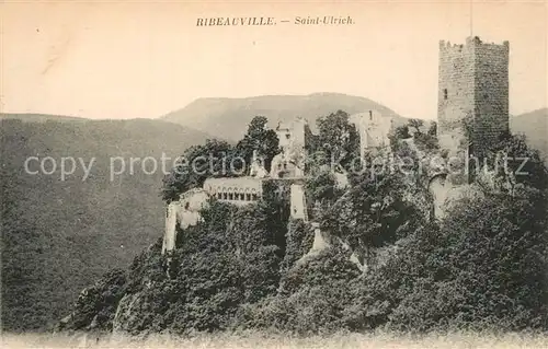 AK / Ansichtskarte Ribeauville_Haut_Rhin_Elsass Saint Ulrich Ribeauville_Haut