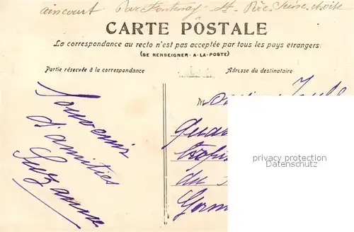 AK / Ansichtskarte Aincourt Partie am Bach Aincourt