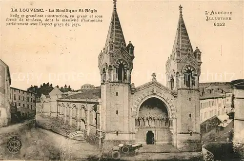AK / Ansichtskarte La_Louvesc Basilique Saint Regis La_Louvesc