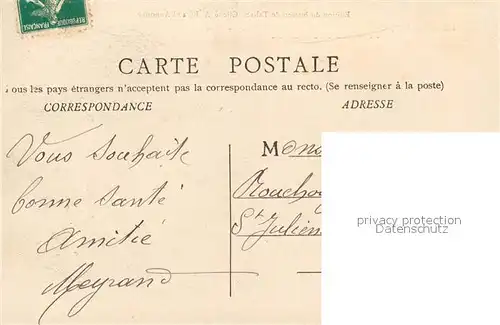 AK / Ansichtskarte Serrieres_Ardeche Vue generale prise du coteau de la Route de Charnas Serrieres Ardeche